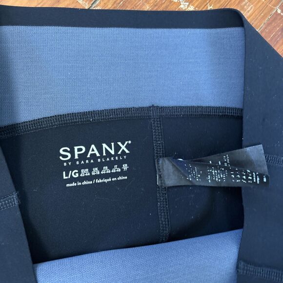 Spanx By Sara Blakely Yoga Pants Pull On Athletic Legging Black Size Medium - Picture 3 of 5